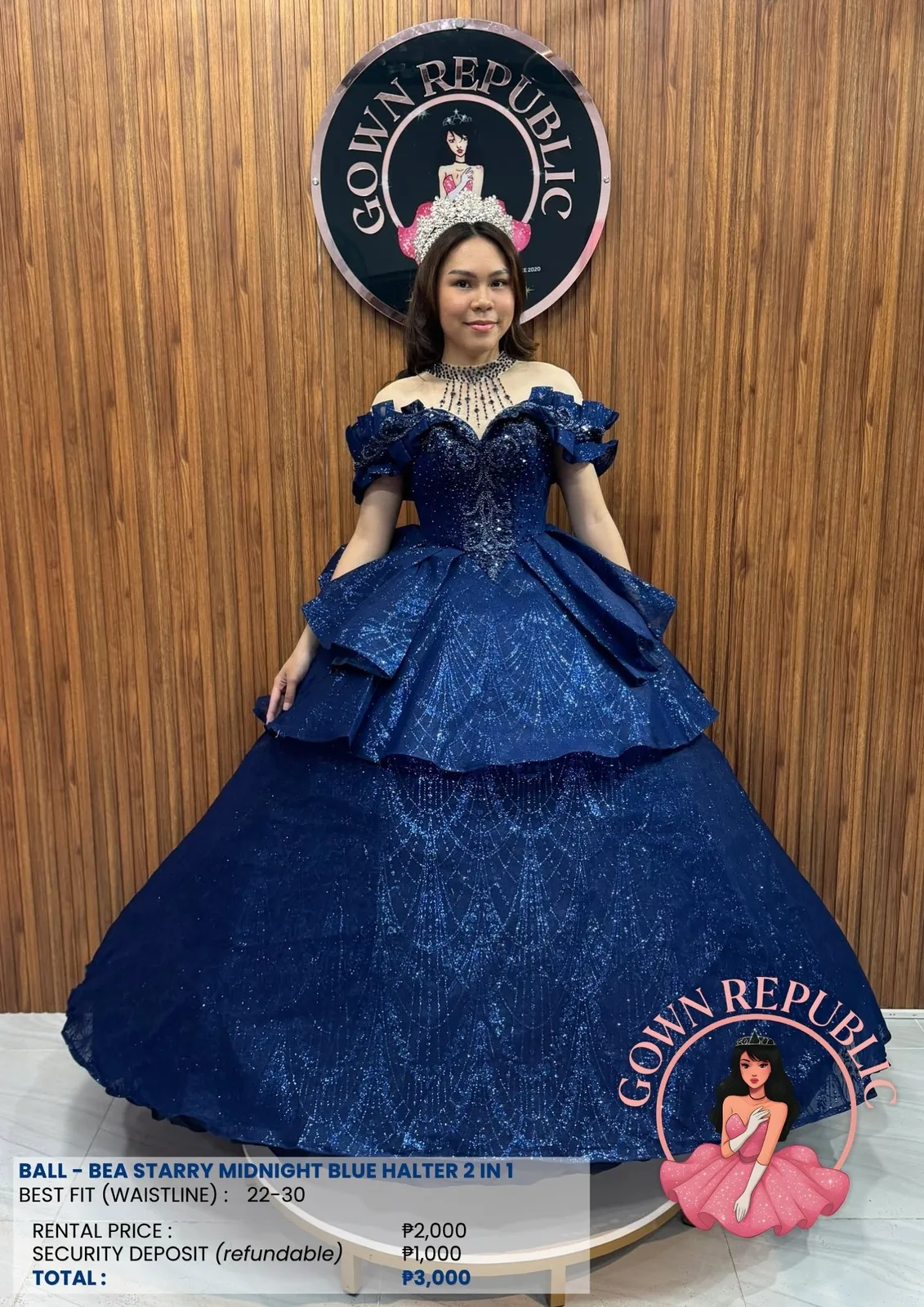 Ball Gowns: Blue 126